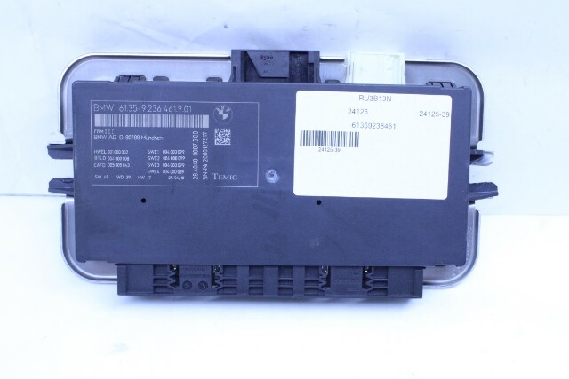 BMW 528i 535i 550i 640i 650i 750i X3 Footwell Light Control Module OEM