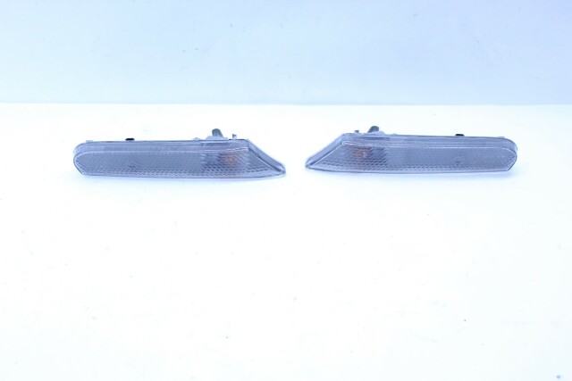 1997-2004 Porsche 911 Boxster Side Marker Light Left Right Pair Clear OEM