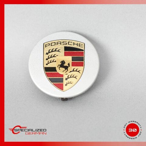 Porsche 997 911 Boxster Cayman Cayenne Panamera Wheel Center Cap Crested OEM Used