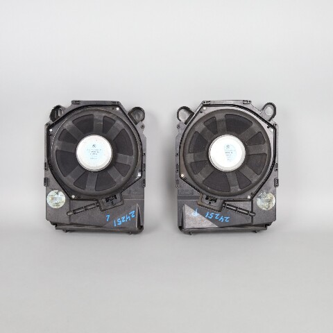 2008-2013 BMW 328i 335i M3 X1 Floor Speaker Subwoofer Set 65139143143 OEM Used