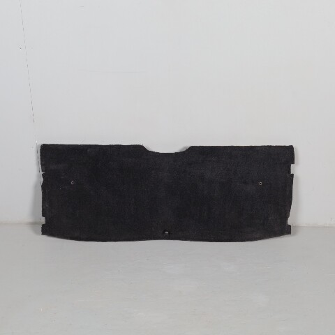 1999-2012 Porsche 911 996 997 Cabrio Rear Deck Back Wall Carpet Black OEM Used