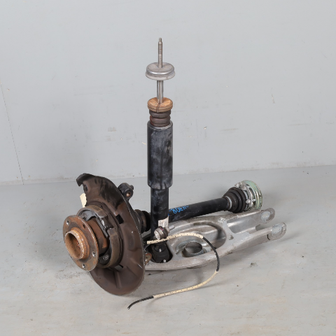 2008-2013 BMW 128i Left Rear Suspension Knee Spindle Control Arm Axle OEM Used