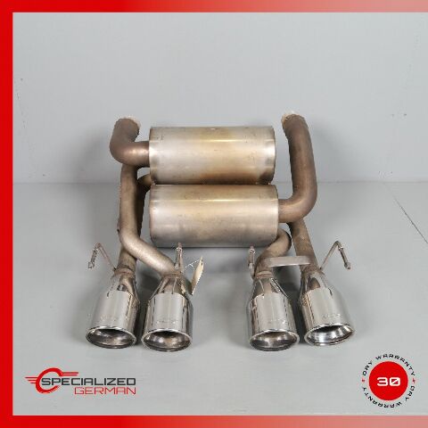 2005-2008 Chevrolet Corvette C6 Axle Back Dual Exhaust BORLA Muffler
