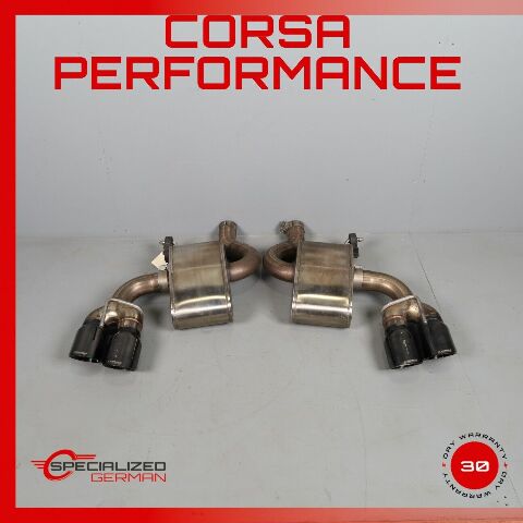 17-24 Chevrolet Camaro ZL1 Left & Right Exhaust Muffler Set Corsa Performance OEM