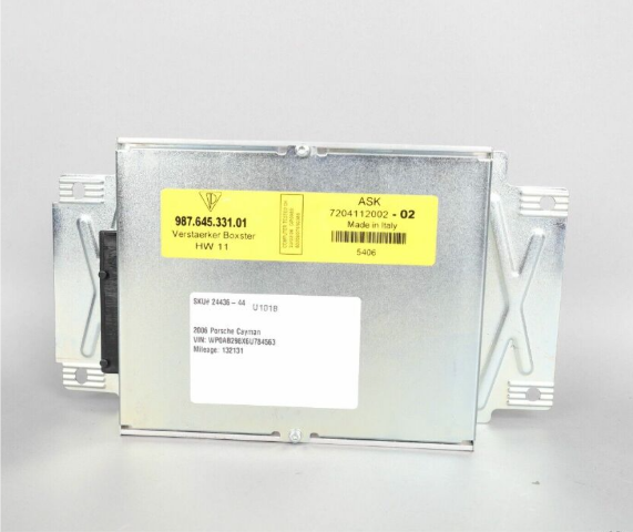 2005-2008 Porsche Boxster Cayman Amp Amplifier 98764533101 OEM Used