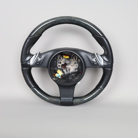 2011-2014 Porsche Cayenne Panamera Steering Wheel Black OEM