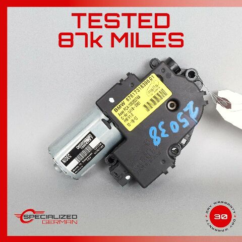 2011-2017 BMW F25 X3 X5 X1 Panoramic Sunroof Sun Roof Motor 67617213044 OEM