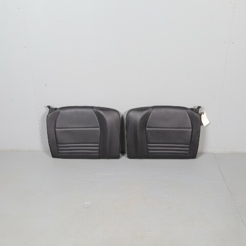 2002-2004 Porsche 911 996 Convertible Rear Seat Back Rest Pair Black OEM Used