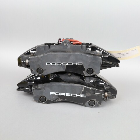 1999-2012 Porsche 911 996 Rear Brake Calipers Brembo Set Pair Black OEM Used