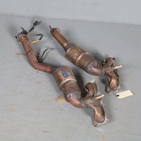 2006-2008 BMW Z4 3.0 Exhaust Manifold Downpipe Front Rear 18407545310 OEM Used