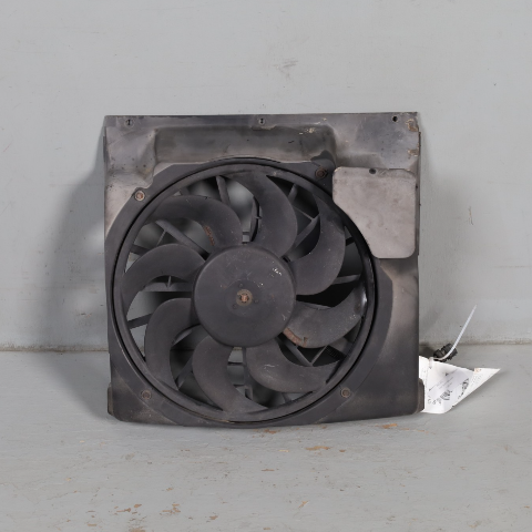 1992 BMW 318i 325i Radiator Condenser Pusher Fan & Shroud 64541392913 OEM Used