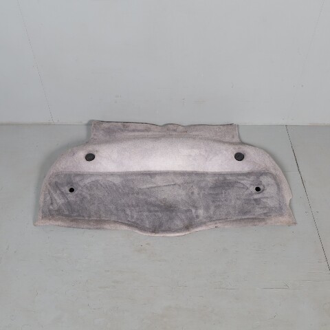 2005-2012 Porsche Boxster 987 Rear Deck Cargo Shelf Carpet Grey OEM Used