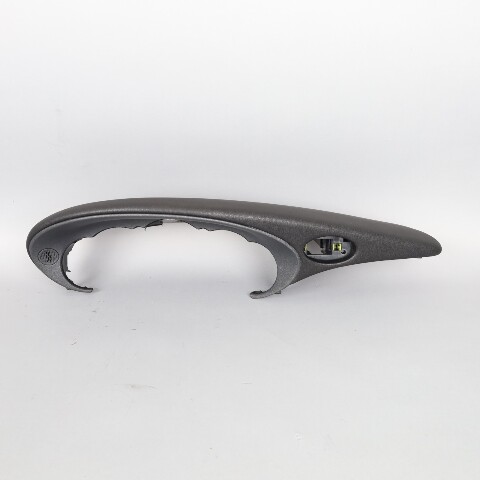 1999 Porsche 911 996 Speedometer Cover Trim Leatherette Black OEM Used