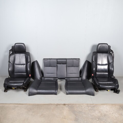 2008-2013 BMW M3 E93 Convertible Front Seats Rear Seat Set Sport Black OEM Used