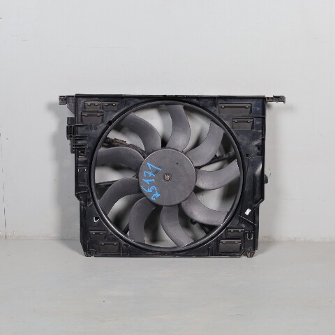 2011-2016 BMW 535i 640i 740i Radiator Cooling Fan With Shroud OEM Used