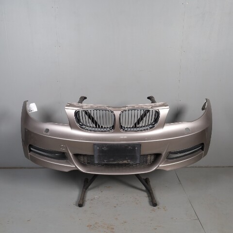 2008-2013 BMW 135i Front Bumper Cover M-Package Cashmere Silver OEM Used