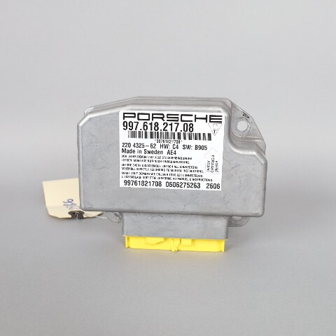 2006-2012 Porsche Cayman 987 SRS Control Module 99761821708 OEM Used