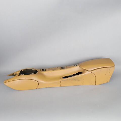 1999-2001 Porsche 911 996 Center Console With Armrest Beige WORN OEM Used