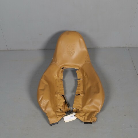 1997-2004 Porsche 911 996 Boxster Front Seat Backrest Cover Leather OEM Used
