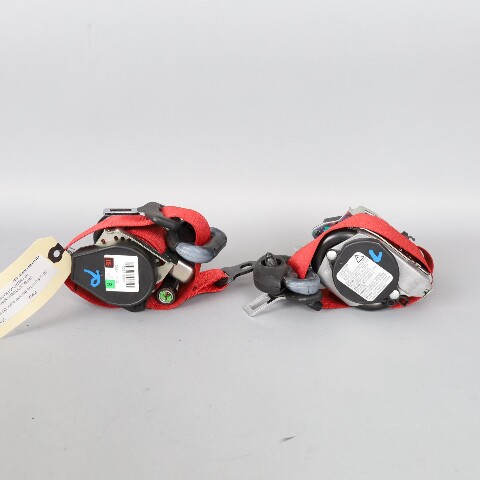 2002-2012 Porsche Boxster 986 987 Seat Belts Guards Red Blown OEM Used