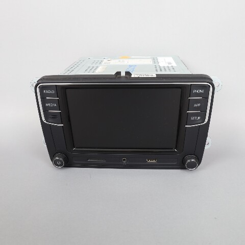 2011-2014 Volkswagen Golf GTI Radio Stereo Disply Receiver 6RD035187B OEM Used