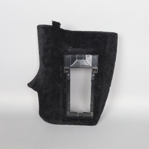 2005-2012 Porsche 911 Boxster Cayman Fuse Box Kick Panel Carpet Black OEM Used