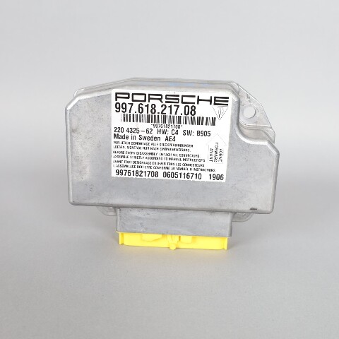 2006-2012 Porsche Cayman 987 SRS Control Module 99761821708 OEM Used
