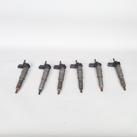 2009-2013 BMW 335d X5 3.0 M57 Diesel Fuel Injector Set OEM 13537808089