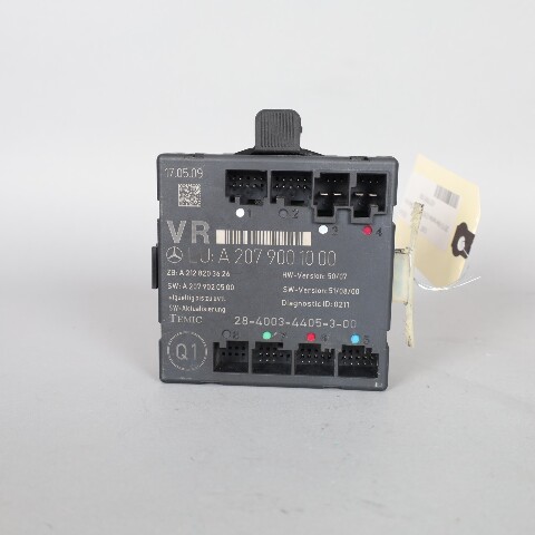 2010 Mercedes E350 207 Right Door Control Module OEM Used