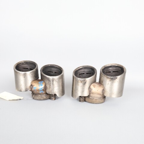2009-2012 Porsche 911 997.2 3.8 Exhaust Muffler Tip Pair 99711135130 OEM Used