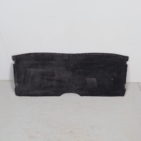 1999-2012 Porsche 911 996 997 Cabrio Rear Deck Back Wall Carpet Black OEM Used
