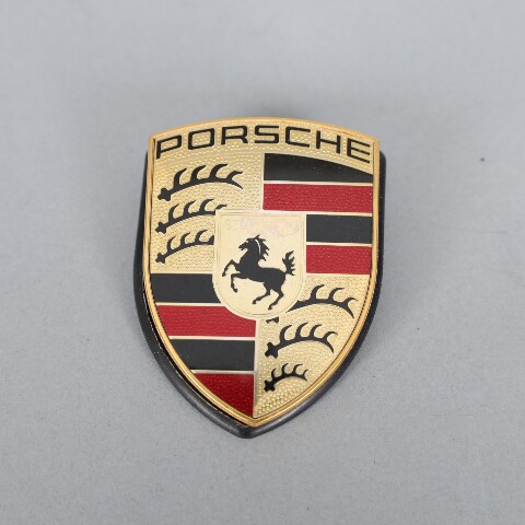 Porsche 986 987 Boxster 996 997 911 Carrera Hood Crest Emblem Badge OEM Used