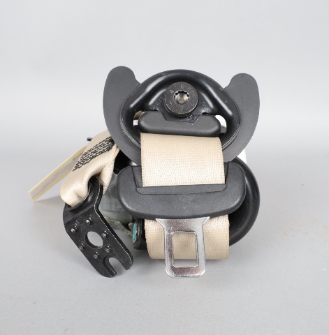 2017-2019 Audi Q7 Rear Seat Belt Retractor Right Pistachio BeigeOEM Used