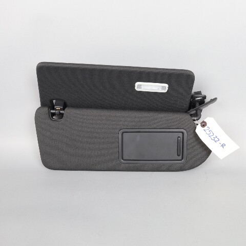 2017–2020 Audi Q7 Right Sun Visor Black 4M0858834B OEM Used