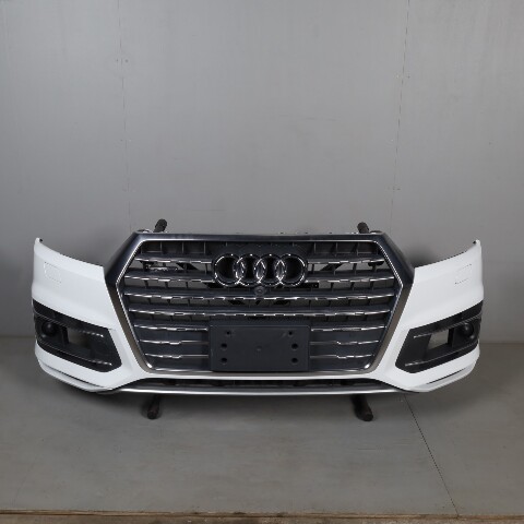2017-2019 Audi Q7 Front Bumper Cover Grille Assembly OEM Used