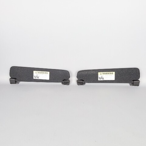 2003-2008 BMW Z4 Convertible Sun Visor Right Left Pair Black OEM Used
