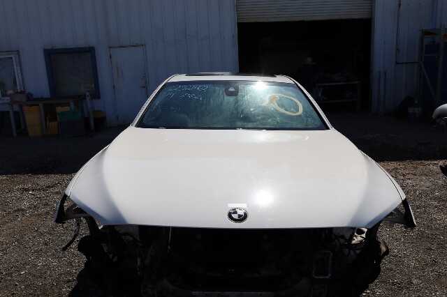 2009-2015 BMW 740i 750i Hood Assembly White 41617204514 OEM Used