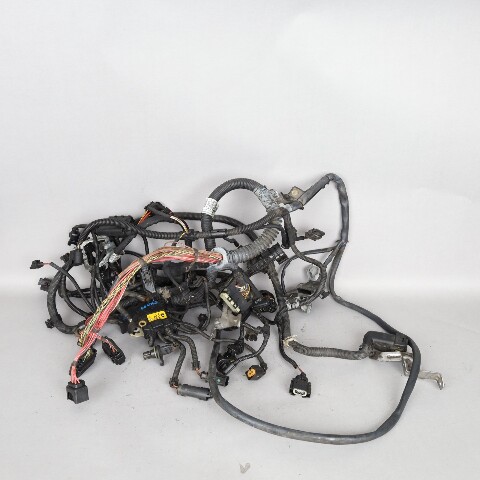 2013-2015 BMW 750Li N63B Engine Module Wiring Harness 12518614673 OEM Used