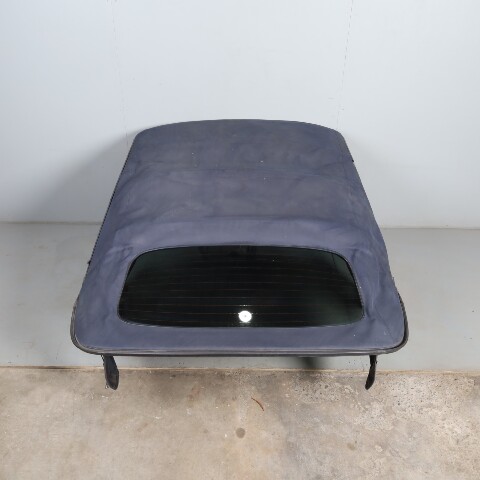 2002-2004 Porsche 911 996 Convertible Top Canvas Frame Blue OEM Used