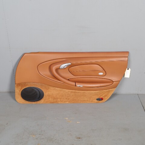 2002-2005 Porsche 911 996 Right Door Panel Leather Natural Brown OEM Used