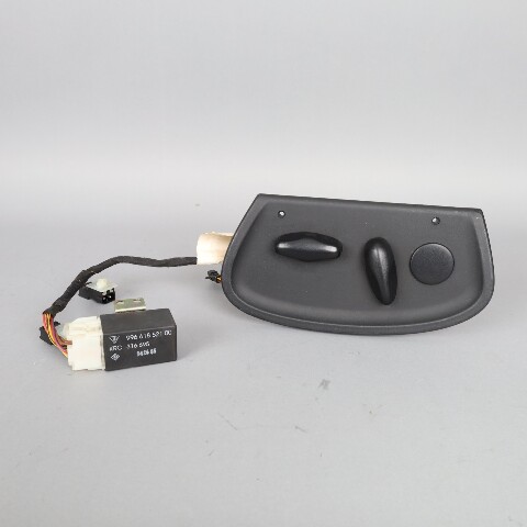 1999-2004 Porsche 911 Boxster Right Power Seat Switch Black OEM Used