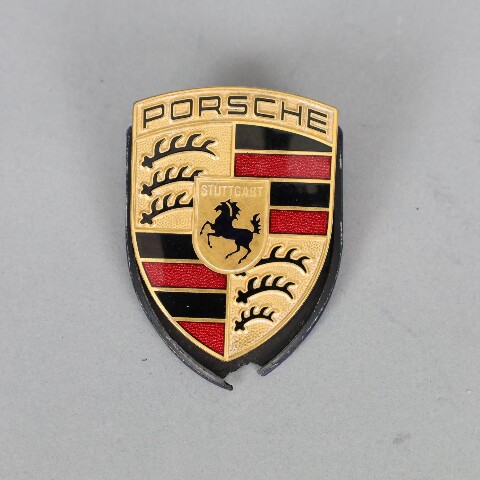 Porsche 911 Boxster Cayman Cayenne Hood Emblem Crest Badge 99655921101 OEM Used