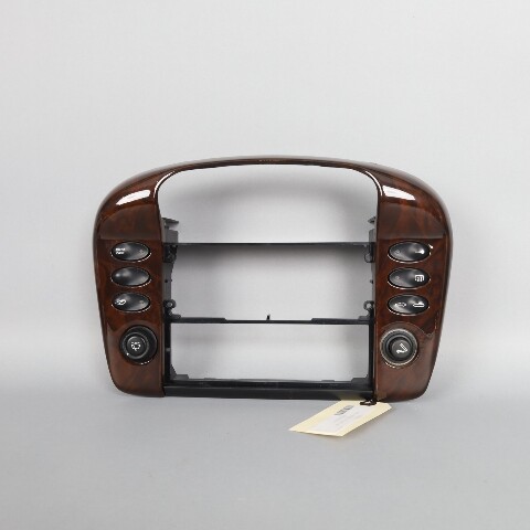 02-04 Porsche 911 Boxster Radio Stereo Trim 99655296710 Rootwood OEM Used