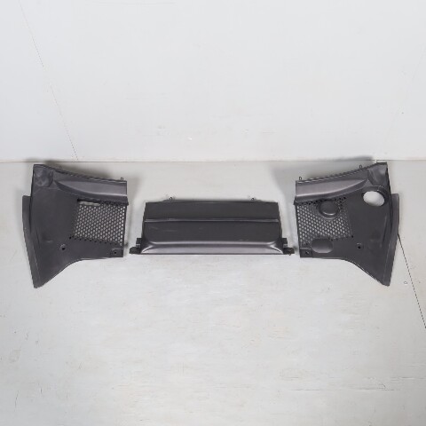 1999-2005 Porsche 911 Boxster Windshield Cowl Trim Set Battery Cover OEM Used