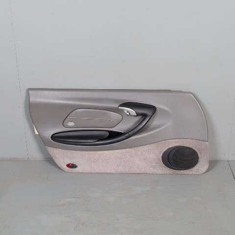1999-2004 Porsche Boxster 986 Left  Door Panel Leatherette Grey OEM Used