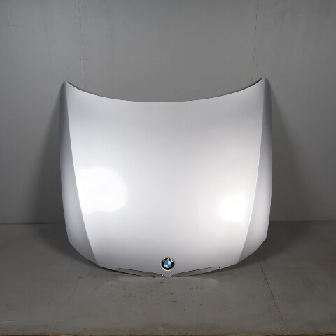 2006-2008 BMW 325i 328i 330i 335i E90 Sedan Hood Silver 41617140729 OEM Used