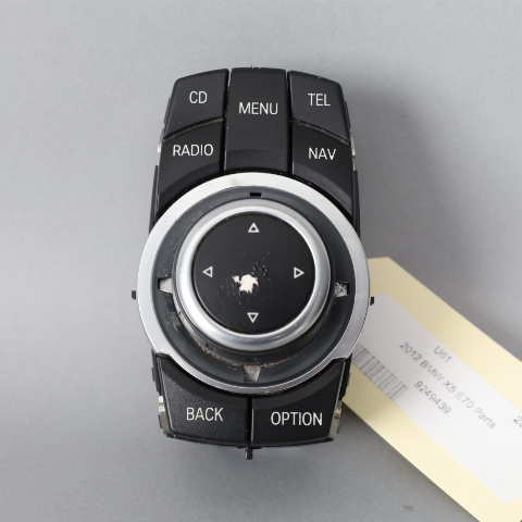 2011-2013 BMW 135i 335i X5 X6 iDrive Navigation Switch 65829249439 OEM Used