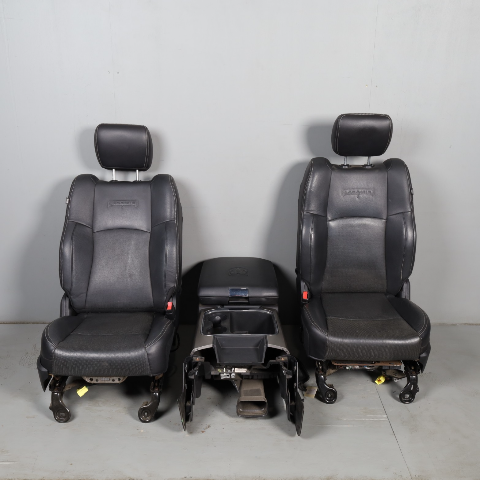 2009-2016 Ram 1500 Crew Laramie Front Seats With Console USED Oem
