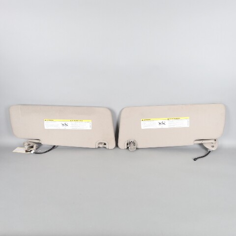 2015-2020 Ram 1500 Sun Visor Pair Set Left Right 5MA25BD1AB OEM Used