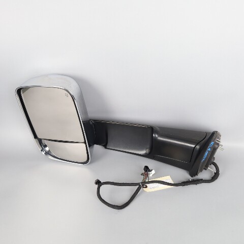 2013-2018 Ram 1500 2500 3500 Left Trailer Tow Mirror Chrome 68285867AB OEM Used